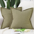 Linen Coastal Pillow Cover