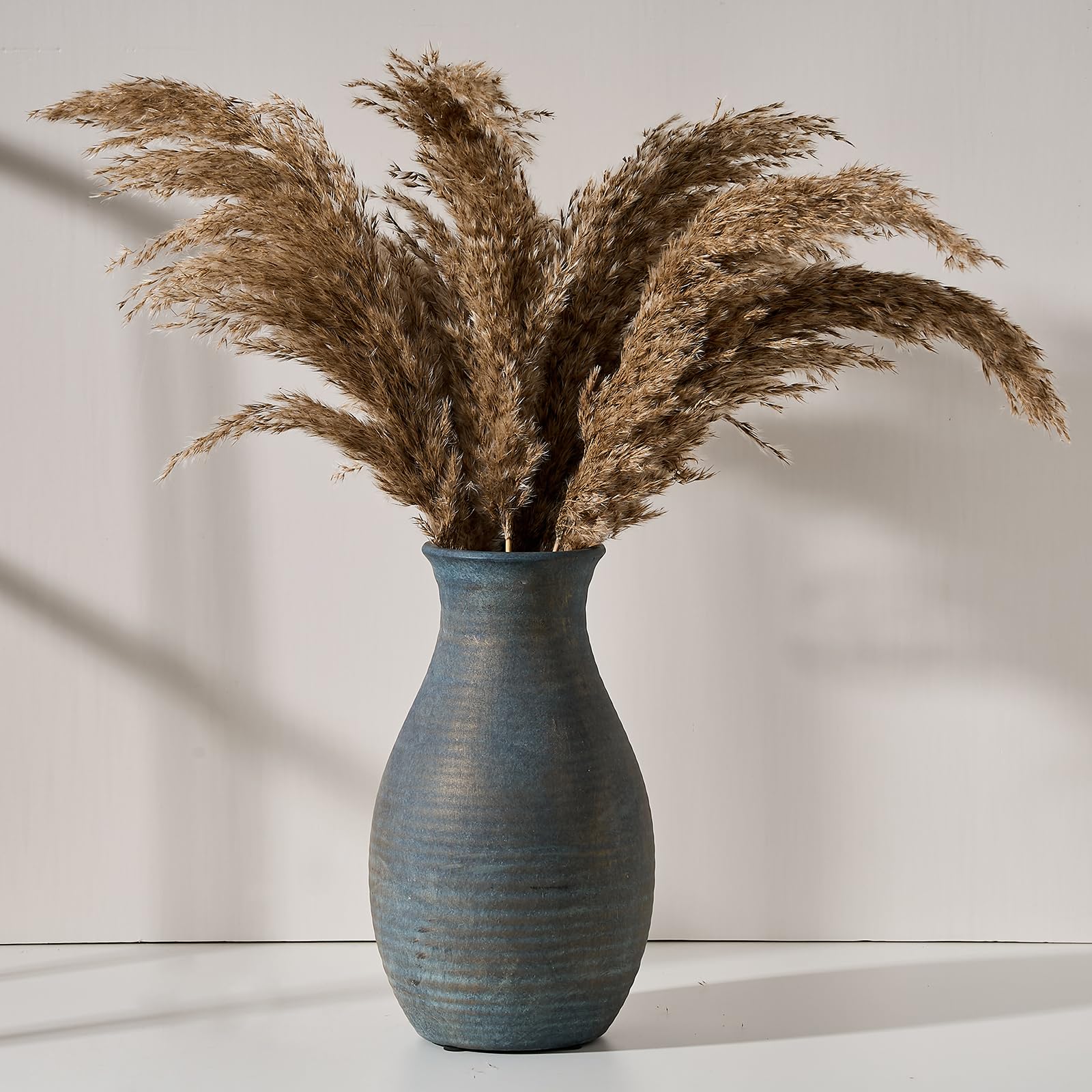 Stillwater Rustic Ceramic Pampas Vase