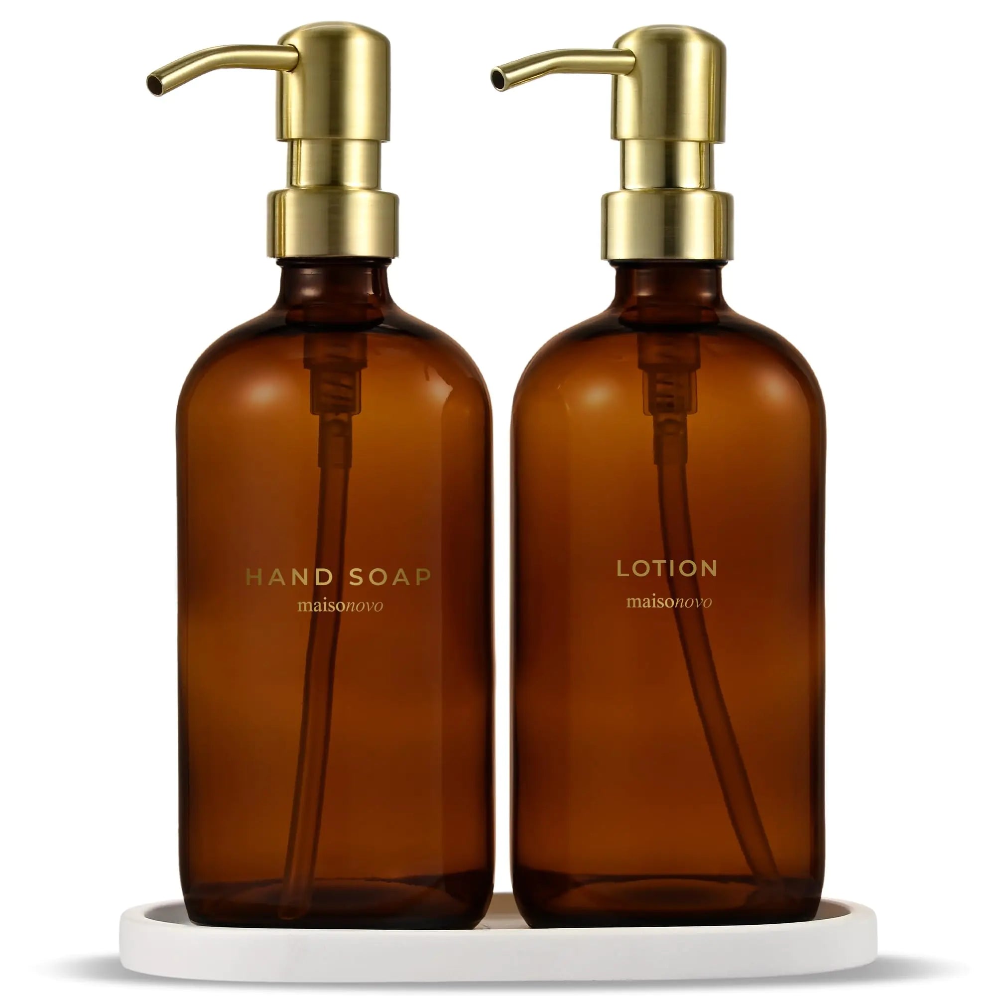 Minimal Glass Soap Dispenser